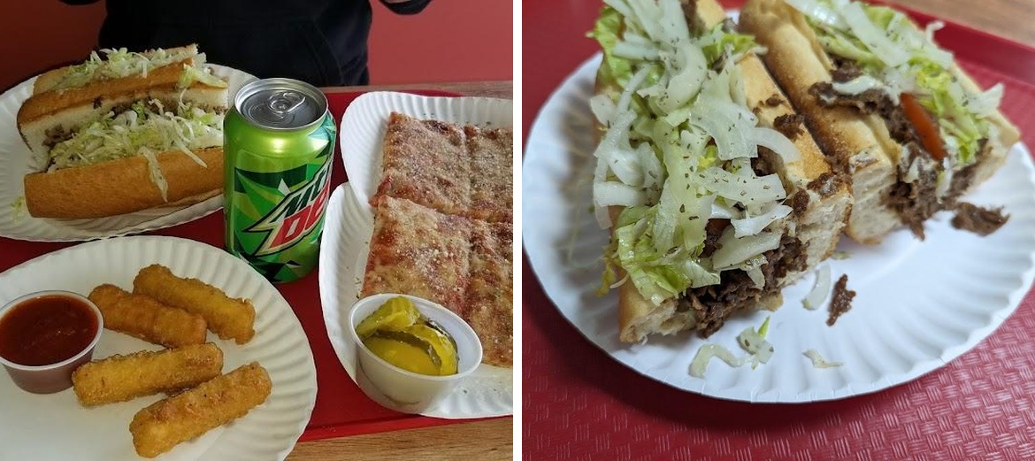 Alex's Pizzeria & Steak House Menu