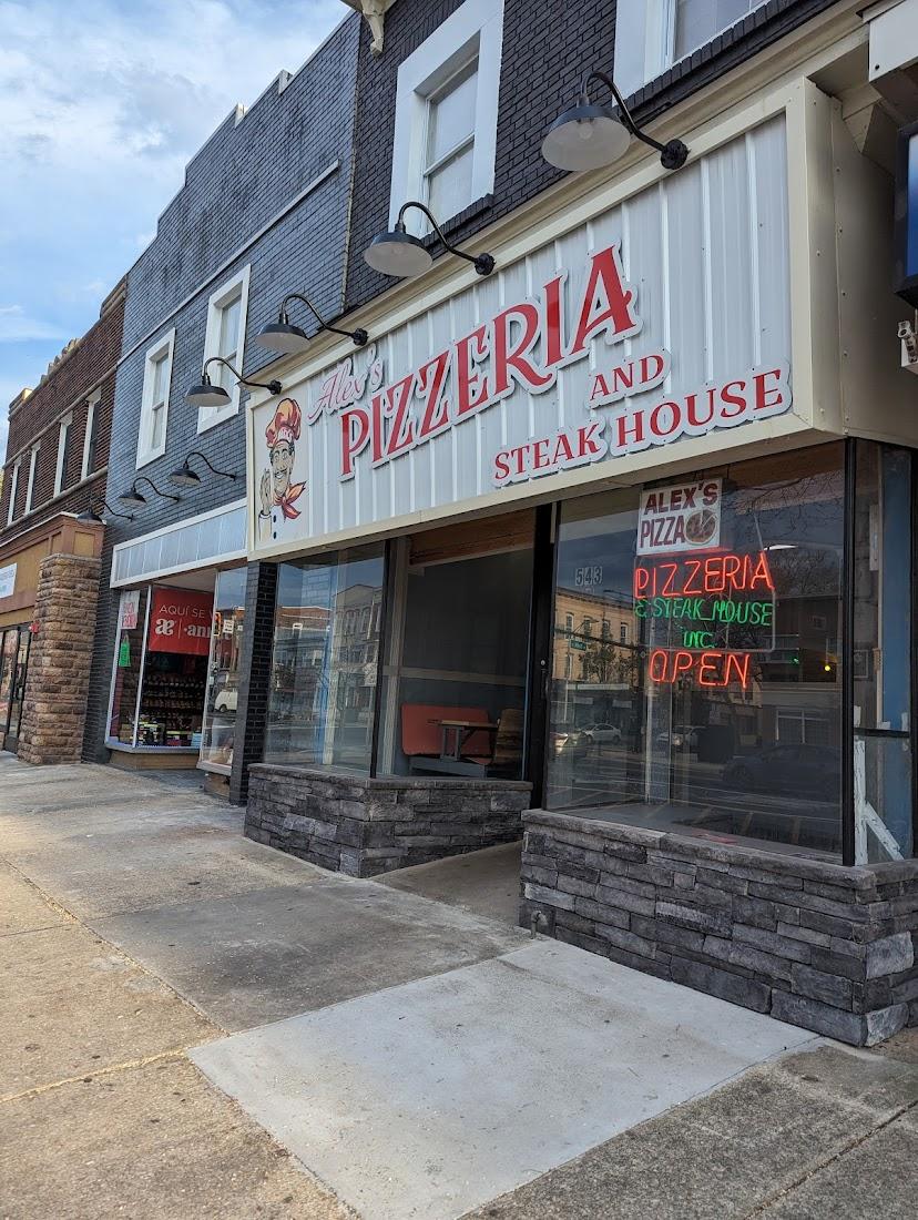 Alex's Pizzeria & Steak House Menu